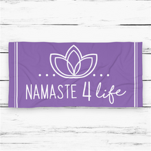 Load image into Gallery viewer, Namaste 4 Life Large Beach Towel
