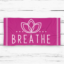 Load image into Gallery viewer, Breath Large Beach Towel Pink
