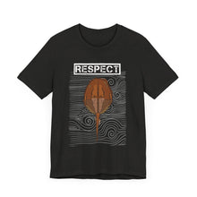 Load image into Gallery viewer, Respect The Horseshoe Crab Unisex Jersey Short Sleeve Tee
