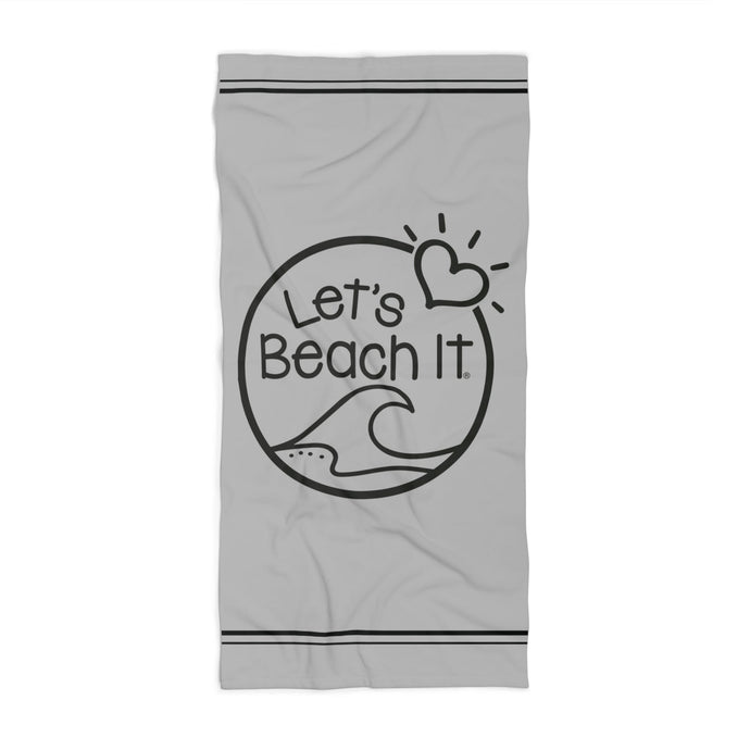 Let' Beach It Large Beach Towel