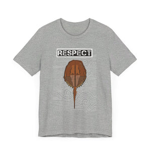 Respect The Horseshoe Crab Unisex Jersey Short Sleeve Tee