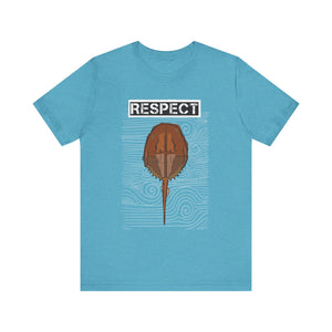 Respect The Horseshoe Crab Unisex Jersey Short Sleeve Tee