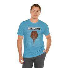 Load image into Gallery viewer, Respect The Horseshoe Crab Unisex Jersey Short Sleeve Tee
