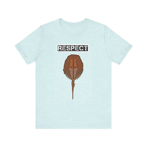 Respect The Horseshoe Crab Unisex Jersey Short Sleeve Tee