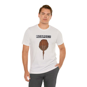 Respect The Horseshoe Crab Unisex Jersey Short Sleeve Tee