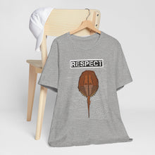 Load image into Gallery viewer, Respect The Horseshoe Crab Unisex Jersey Short Sleeve Tee
