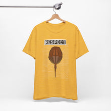 Load image into Gallery viewer, Respect The Horseshoe Crab Unisex Jersey Short Sleeve Tee
