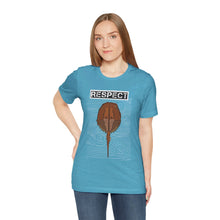 Load image into Gallery viewer, Respect The Horseshoe Crab Unisex Jersey Short Sleeve Tee
