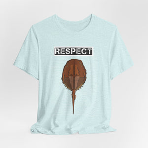 Respect The Horseshoe Crab Unisex Jersey Short Sleeve Tee