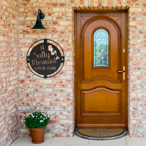 A_Salty_Mermaid_Metal_Sign_Black_Brick_Entrance_Mockup.png