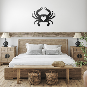 Crab_Love_Metal_Sign_Black_Farmhouse_Bedroom_Mockup.png