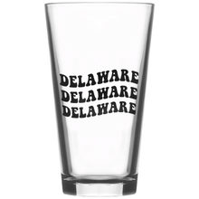 Load image into Gallery viewer, Delaware_Pint_Glass_Pint_Glass_Main_Mockup.png
