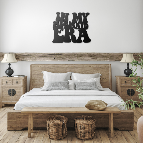 In_My_Mermaid_Era_Metal_Sign_Black_Farmhouse_Bedroom_Mockup.png