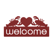 Load image into Gallery viewer, Lobster_Welcome_Sign_Red_Transparent_Mockup.png
