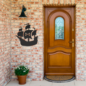 Pirate_Ship_Metal_Sign_Black_Brick_Entrance_Mockup.png