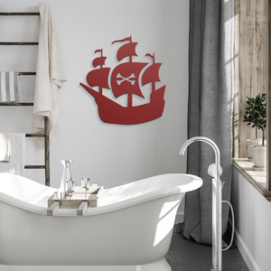 Pirate_Ship_Metal_Sign_Red_Modern_Bathroom_Mockup.png