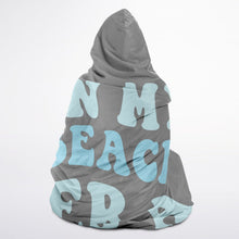 Load image into Gallery viewer, In My Beach Eras Hooded Blanket Micro Fleece
