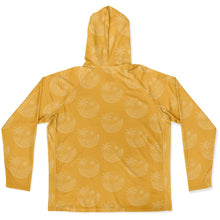 Load image into Gallery viewer, Let’s Beach It Sea Life Collection Unisex Long Sleexqve Performance Hoodie (Chill)
