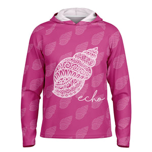 Let’s Beach It Sea Life Collection Unisex Long Sleeve Performance Hoodie (Shell)