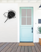 Load image into Gallery viewer, Horseshoe Crab Metal Wall Art
