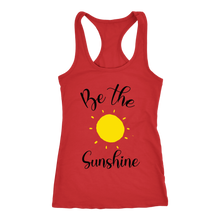 Load image into Gallery viewer, Be The Sunshine Razor Back Tank- Let&#39;s Beach It
