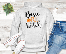 Load image into Gallery viewer, Basic Fall Witch Hoodie-Tis&#39; The Season
