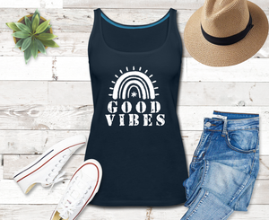 Good Vibes Tank Top-Just For Fun