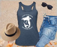 Load image into Gallery viewer, Let&#39;s Beach It &quot;Mermaid&quot; Tank Top
