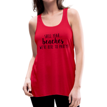 Load image into Gallery viewer, Shell Yeah Flowy Tank Top by Bella - red
