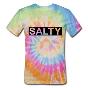 Unisex Tie Dye T-Shirt - rainbow