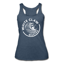 Load image into Gallery viewer, Women’s Tri-Blend Racerback Tank - heather navy
