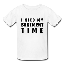 Load image into Gallery viewer, Gamer&#39;s Basement Kids&#39; T-Shirt - white
