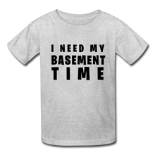 Load image into Gallery viewer, Gamer&#39;s Basement Kids&#39; T-Shirt - heather gray
