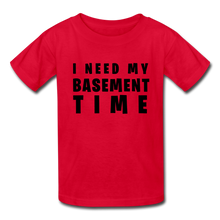 Load image into Gallery viewer, Gamer&#39;s Basement Kids&#39; T-Shirt - red
