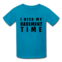 Load image into Gallery viewer, Gamer&#39;s Basement Kids&#39; T-Shirt - turquoise
