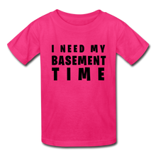 Load image into Gallery viewer, Gamer&#39;s Basement Kids&#39; T-Shirt - fuchsia
