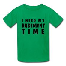 Load image into Gallery viewer, Gamer&#39;s Basement Kids&#39; T-Shirt - kelly green
