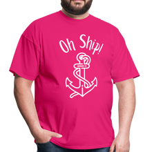 Load image into Gallery viewer, Oh Ship Classic T-Shirt- Boating Around - fuchsia
