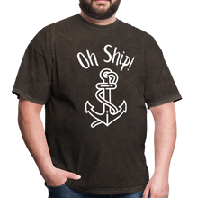 Load image into Gallery viewer, Oh Ship Classic T-Shirt- Boating Around - mineral black

