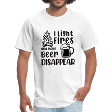 Load image into Gallery viewer, I Make Beer Disappear Classic T-Shirt - white
