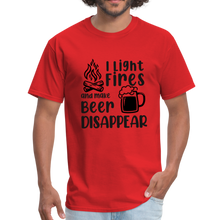 Load image into Gallery viewer, I Make Beer Disappear Classic T-Shirt - red
