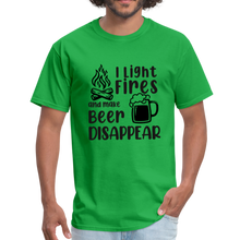 Load image into Gallery viewer, I Make Beer Disappear Classic T-Shirt - bright green
