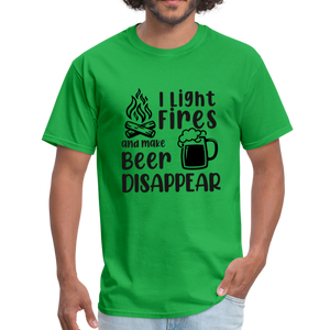 I Make Beer Disappear Classic T-Shirt - bright green