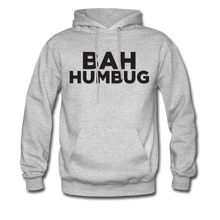 Load image into Gallery viewer, Bah Humbug Hoodie-Tis&#39; The Season - heather gray
