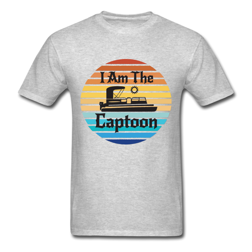 I Am The Captoon- Boating Around - heather gray