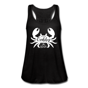 Crabby Flowy Tank Top - black