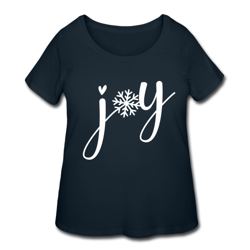 Joy Women's Shirt-Tis' The Season - navy