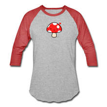 Load image into Gallery viewer, Baseball T-Shirt - heather gray/red
