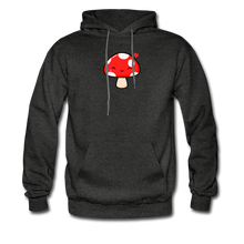 Load image into Gallery viewer, Cute Mushroom Hoodie-Just For Fun - charcoal grey
