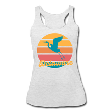 Load image into Gallery viewer, Women’s Tri-Blend Racerback Tank- Canalside Inn Collection - heather white
